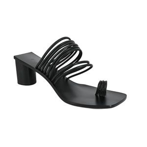 Ammonde Atelier New Alessandra block heel black sandals size 8
